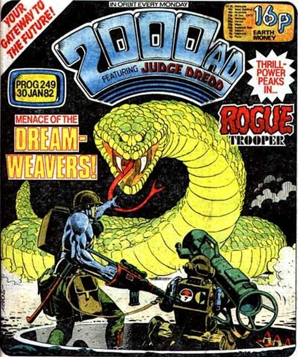 2000 AD #249 cover