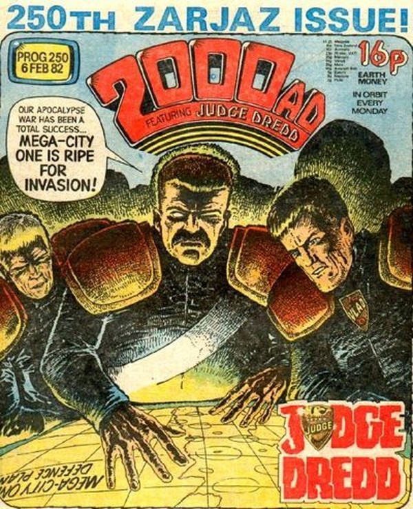2000 AD #250 cover