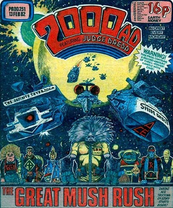 2000 AD #251 cover
