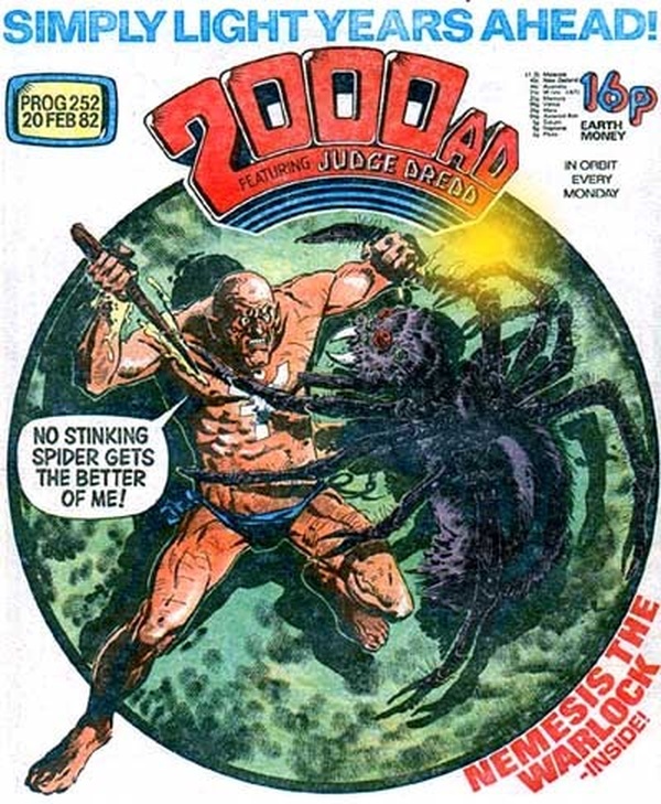2000 AD #252 cover