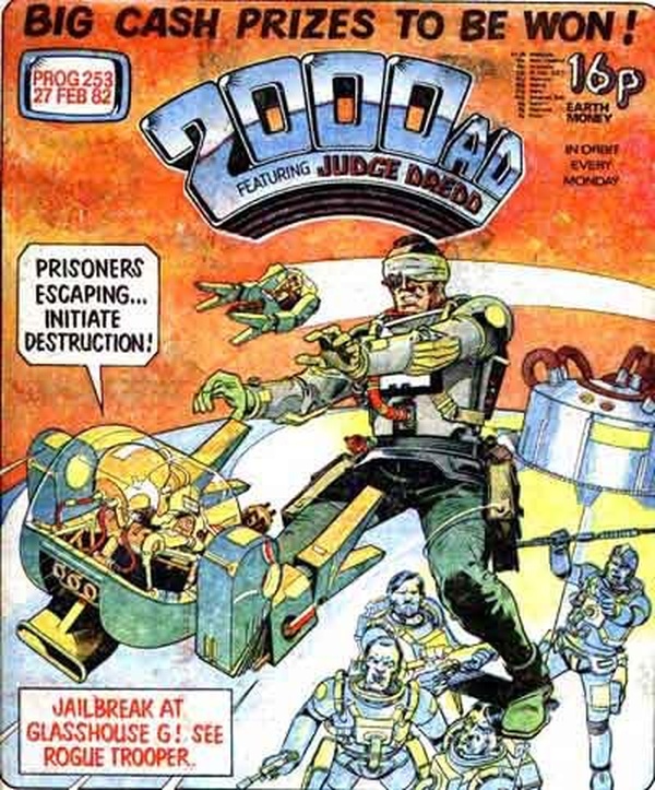 2000 AD #253 cover