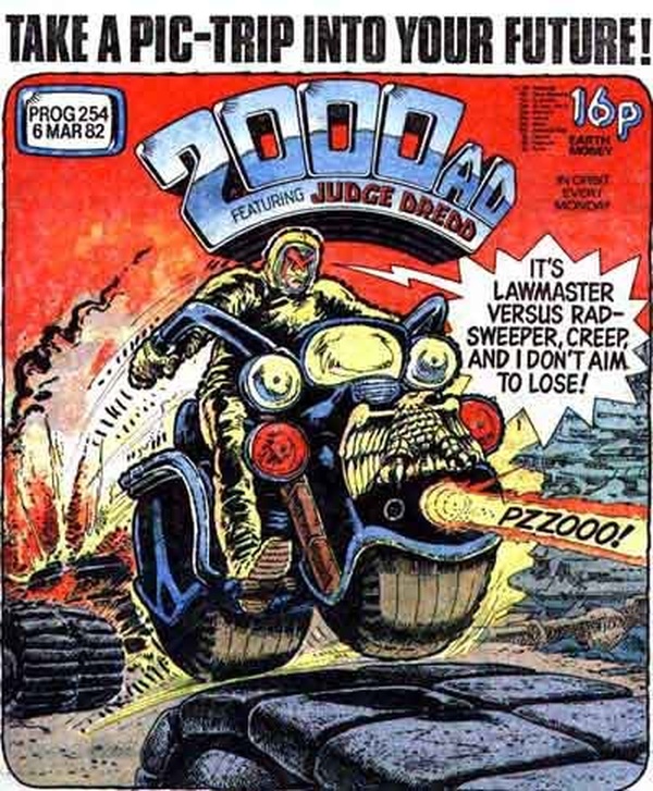 2000 AD #254 cover