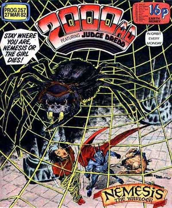 2000 AD #257 cover
