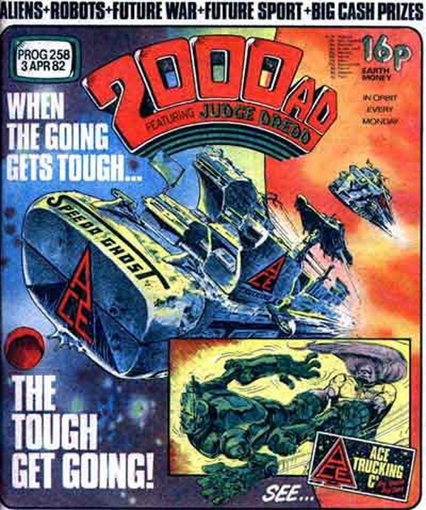 2000 AD #258 cover