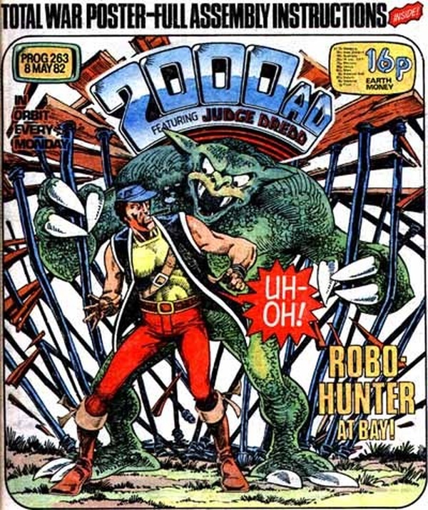 2000 AD #263 cover