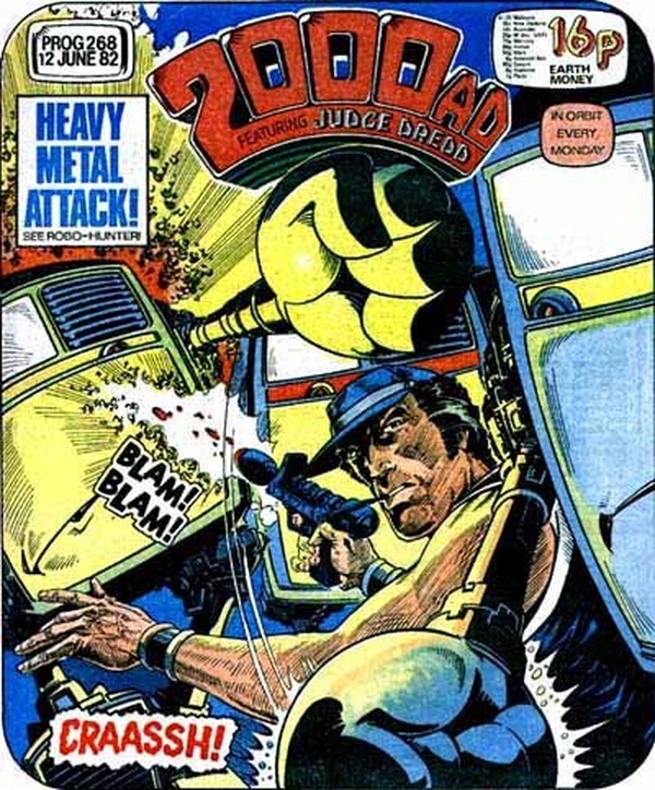 2000 AD #268 cover