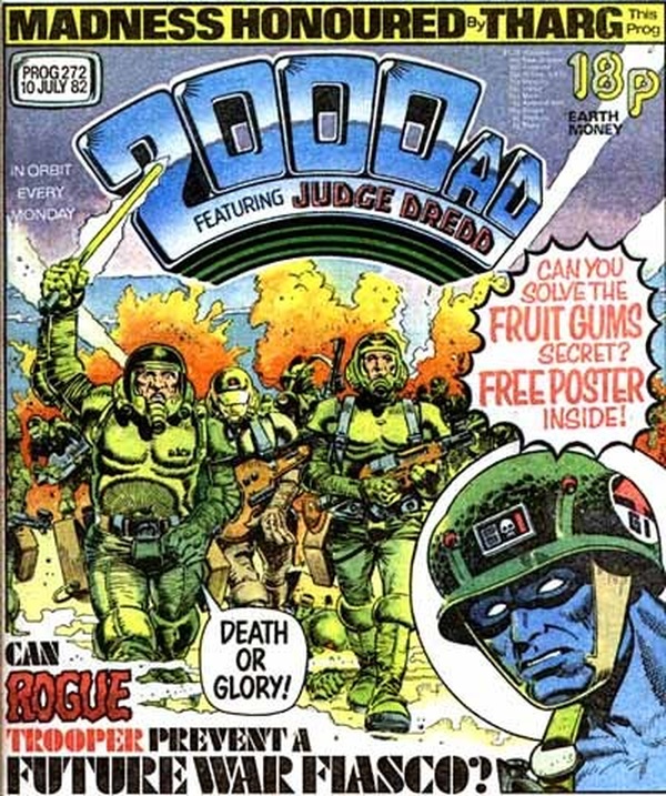 2000 AD #272 cover