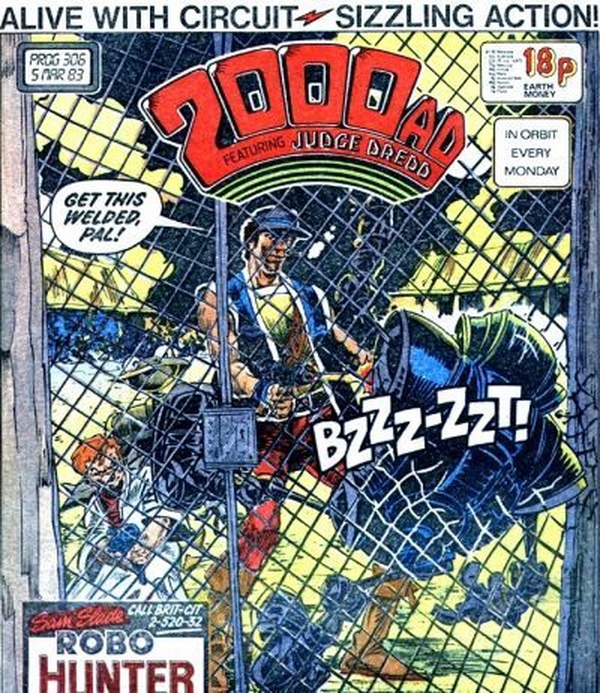 2000 AD #306 cover