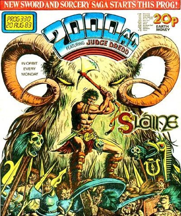 2000 AD #330 cover