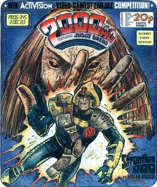2000 AD #345 cover