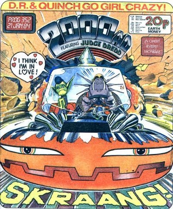 2000 AD #352 cover