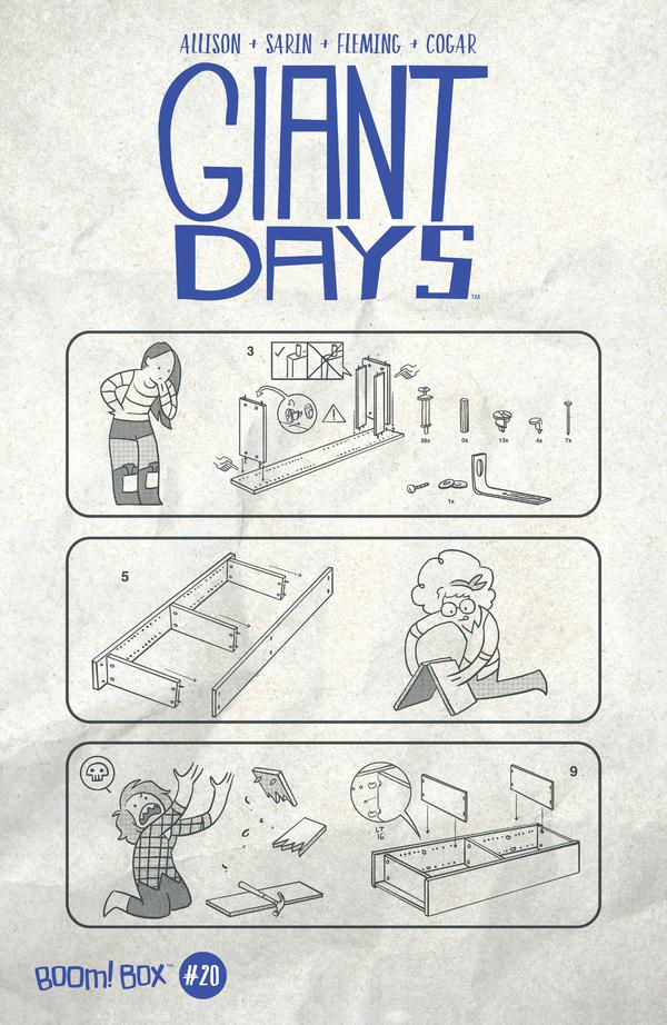Giant Days #20 cover