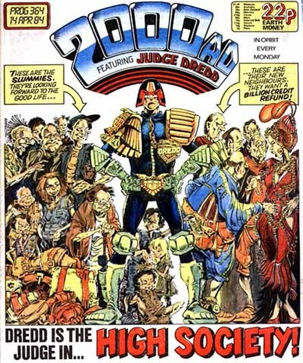 2000 AD #364 cover