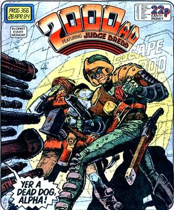 2000 AD #366 cover