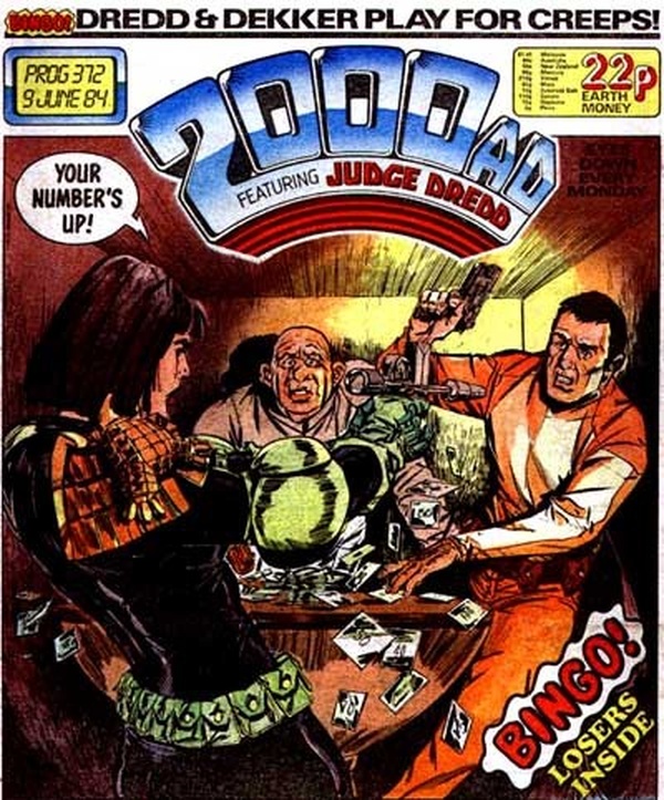 2000 AD #372 cover