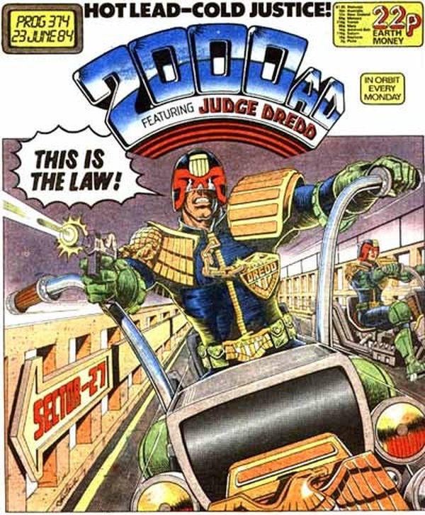 2000 AD #374 cover