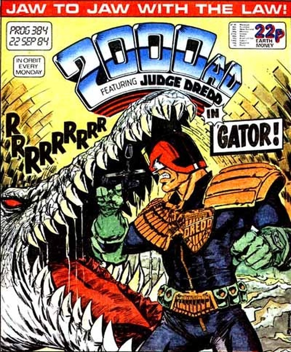 2000 AD #384 cover