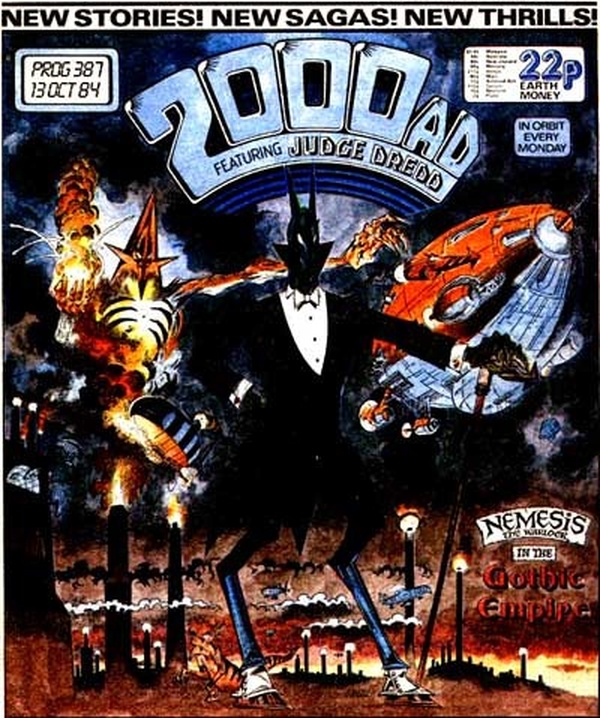 2000 AD #387 cover