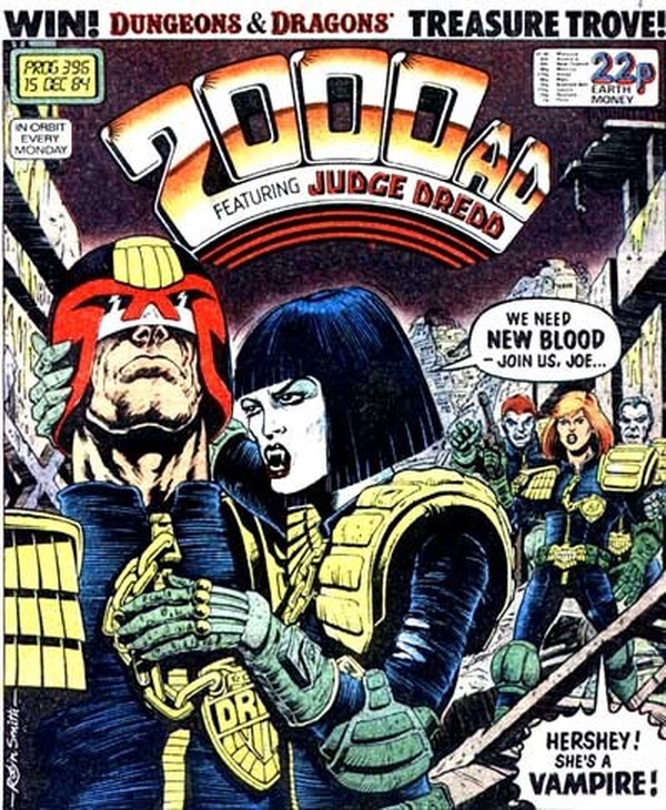 2000 AD #396 cover