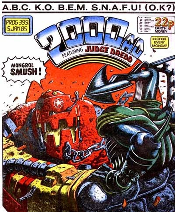 2000 AD #399 cover