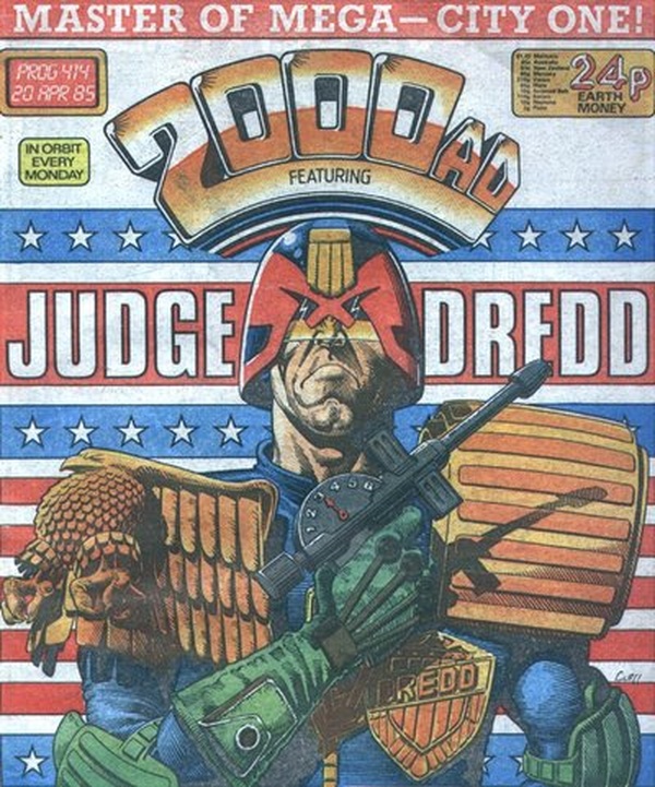 2000 AD #414 cover