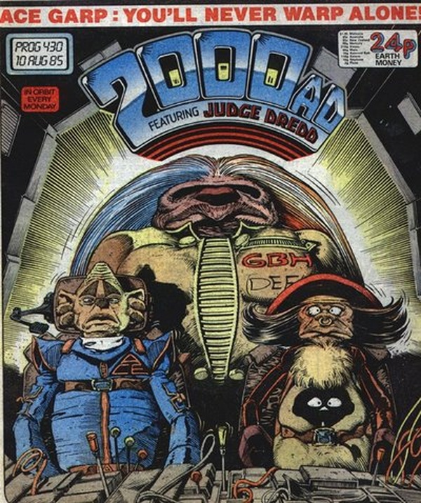 2000 AD #430 cover