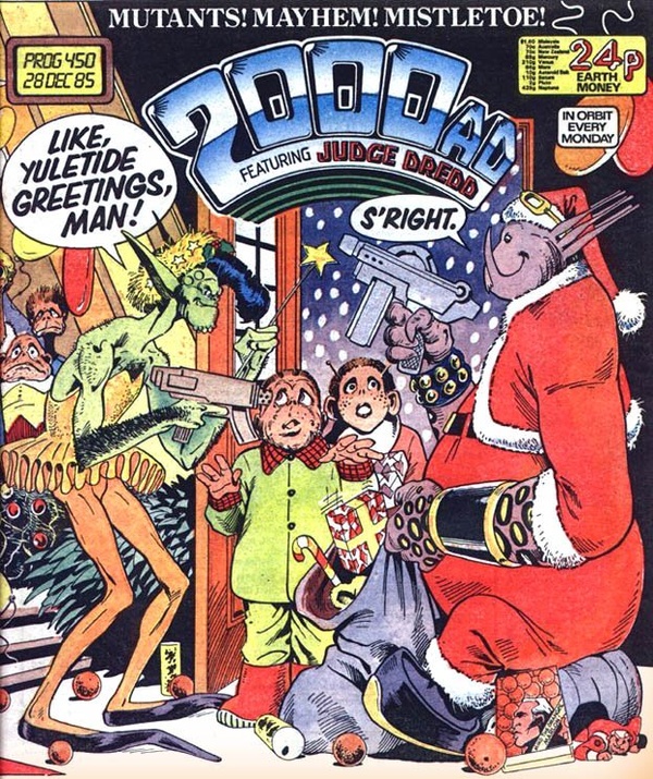 2000 AD #450 cover