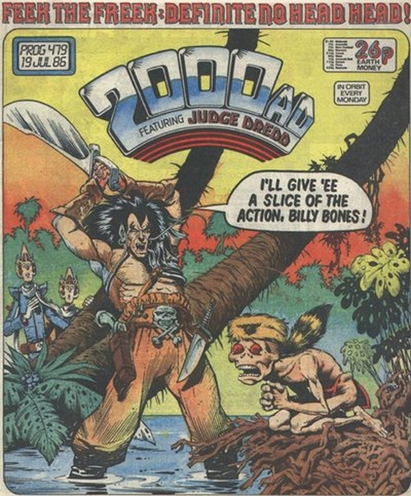 2000 AD #479 cover