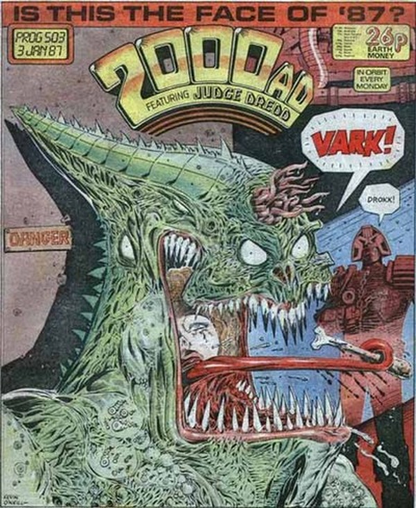 2000 AD #503 cover