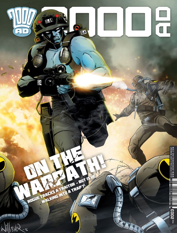 2000 AD #2003 cover