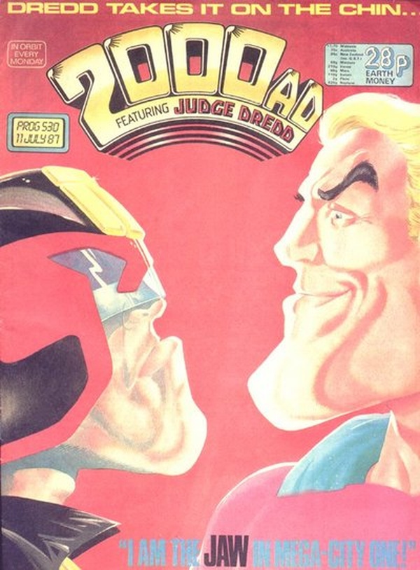 2000 AD #530 cover