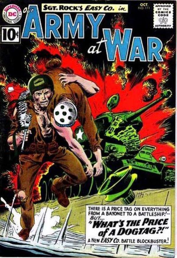 Our Army at War #111 cover