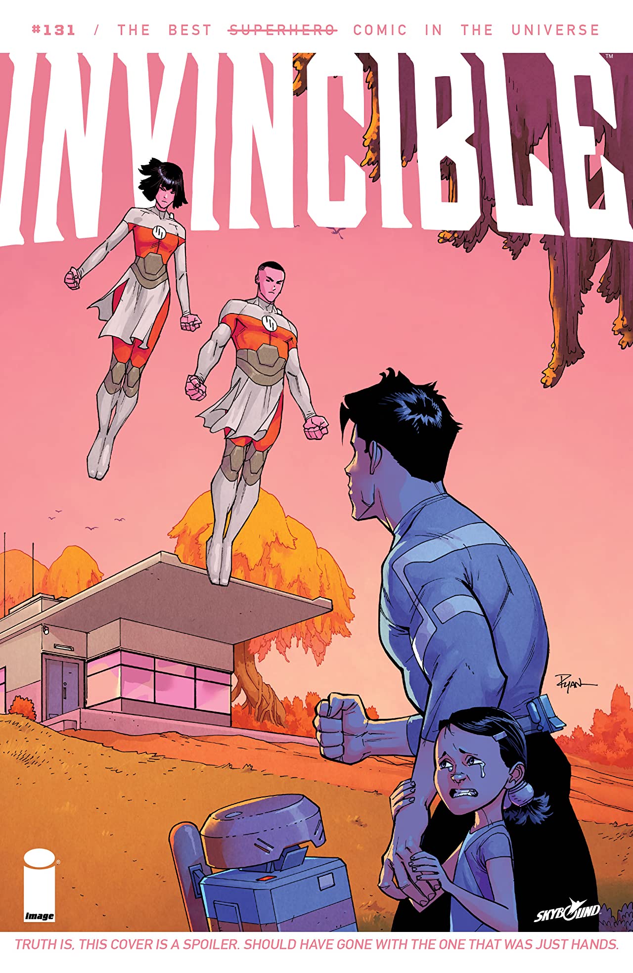 Invincible #131 cover