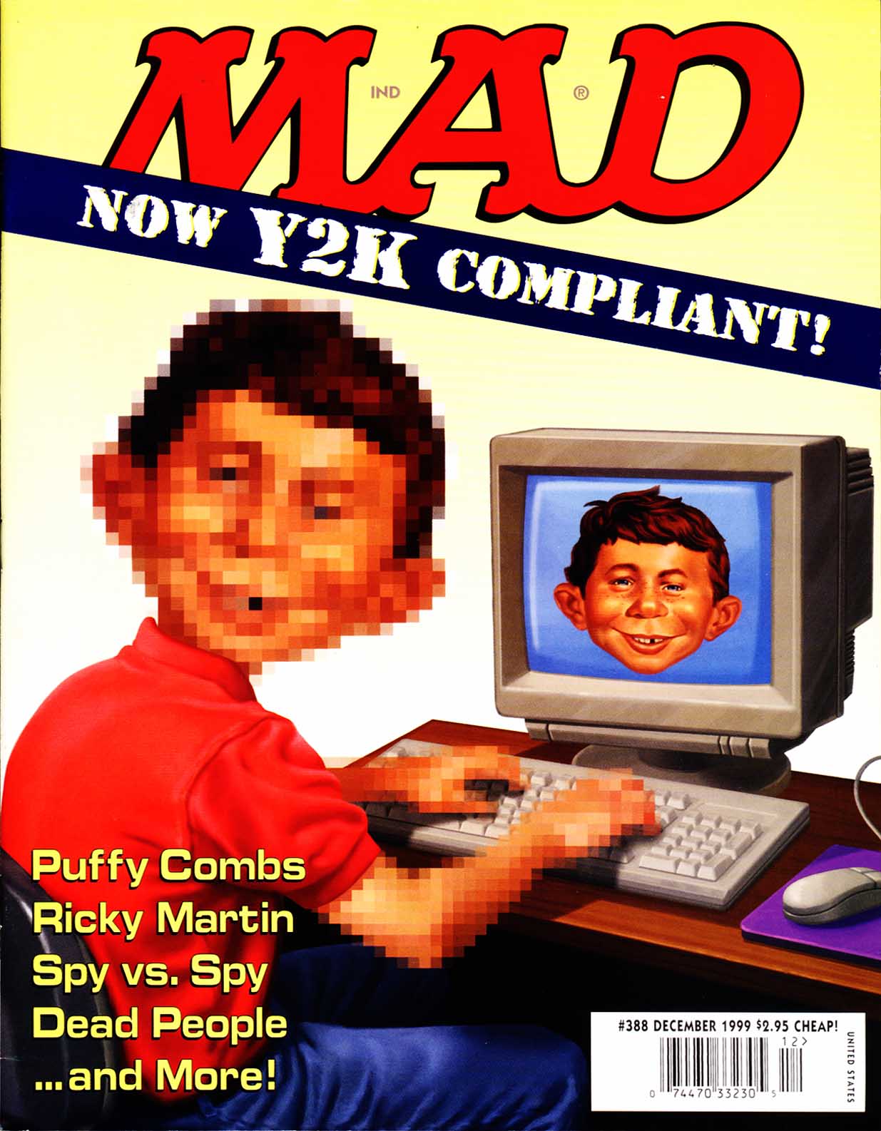 Mad #388 cover