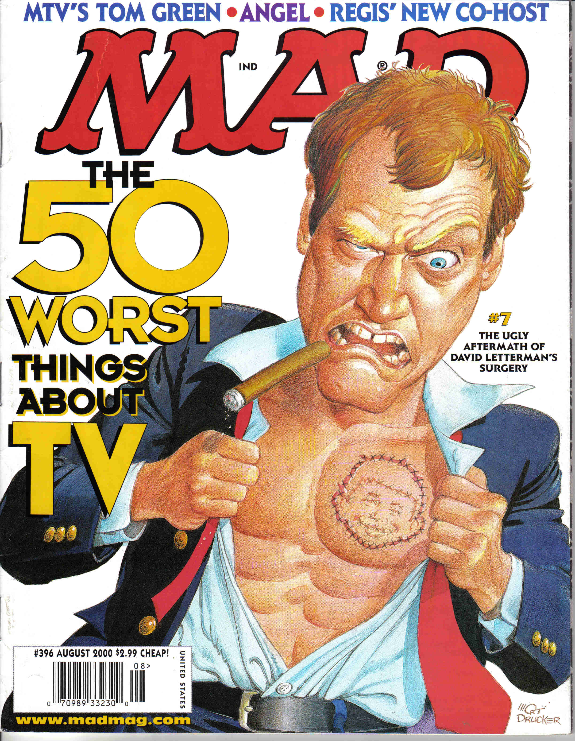 Mad #396 cover