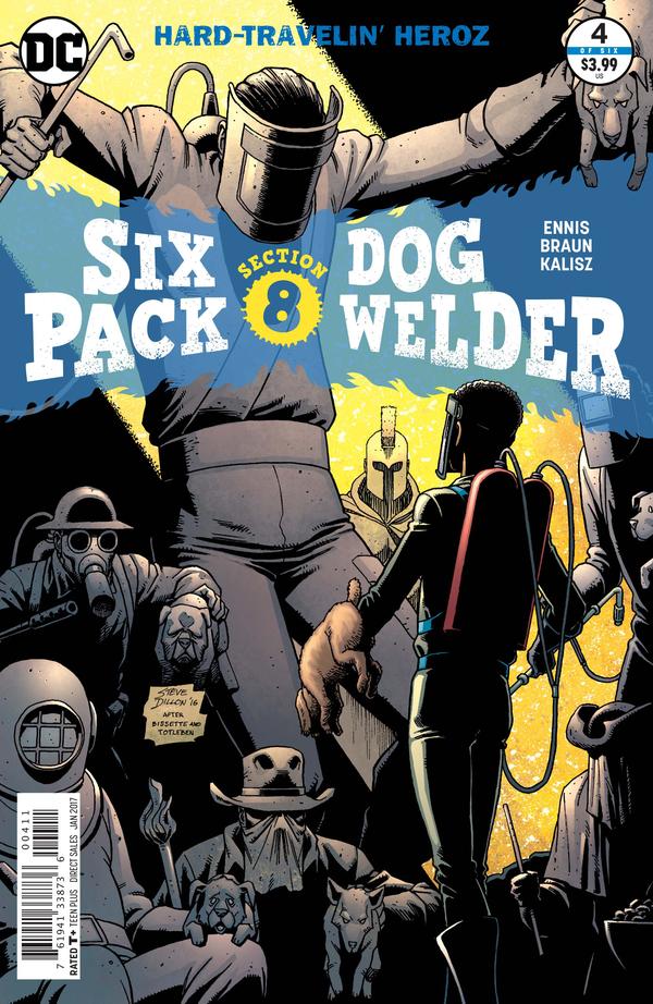 Sixpack and Dogwelder: Hard Travelin' Heroz #4 cover