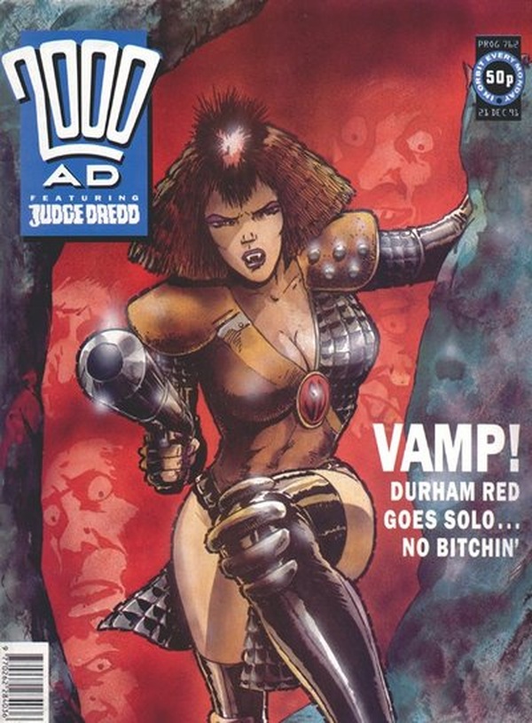 2000 AD #762 cover