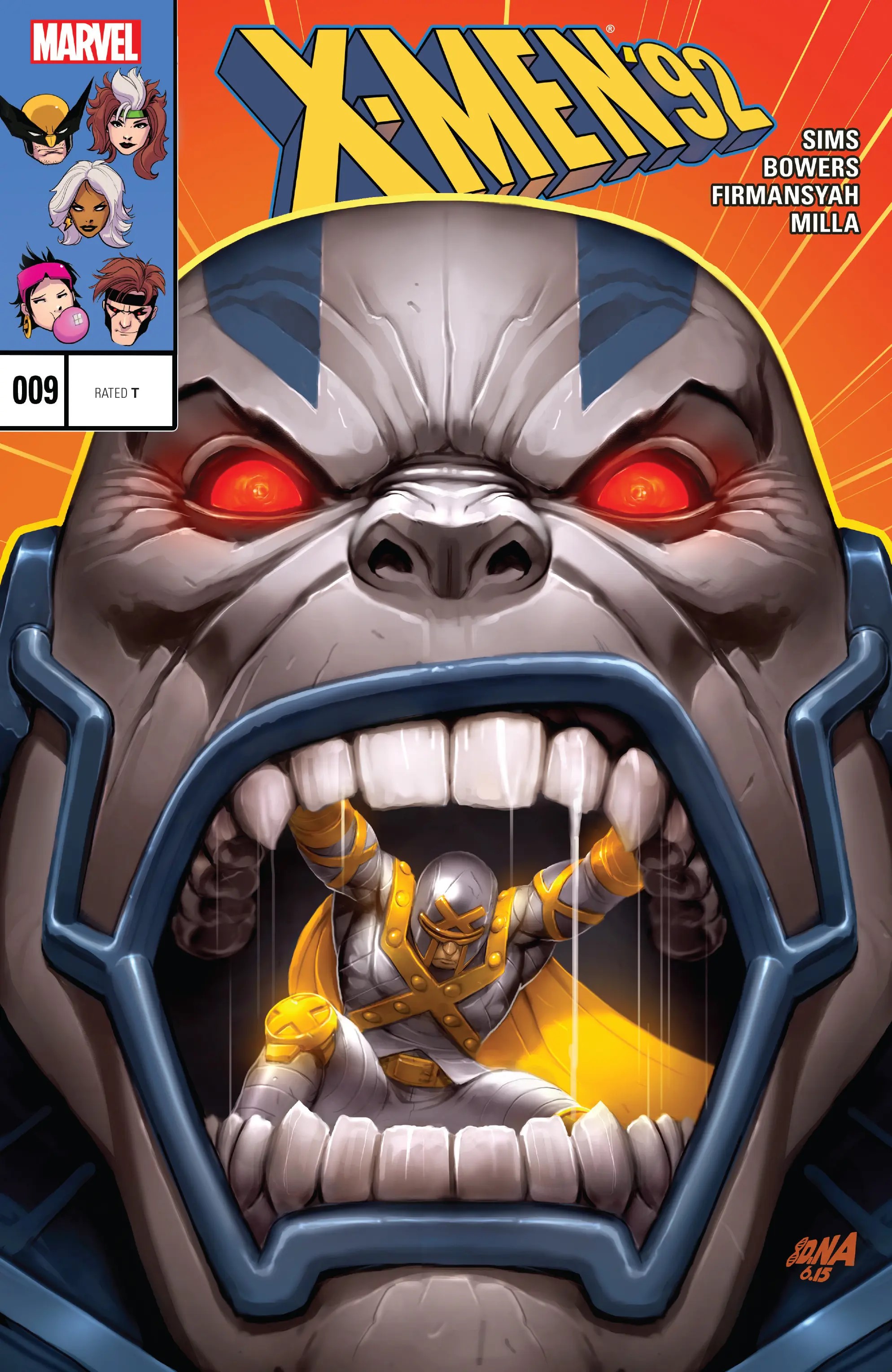 X-Men '92 #9 cover