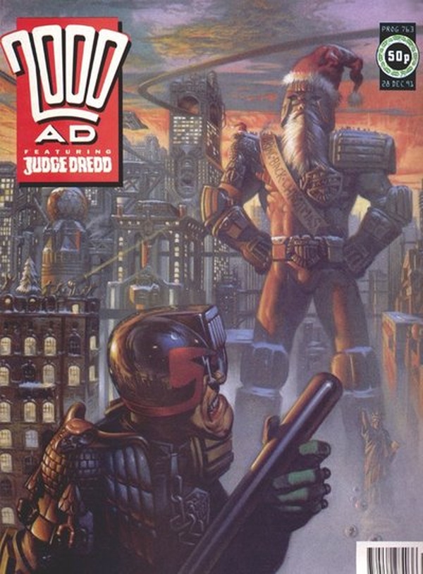 2000 AD #763 cover