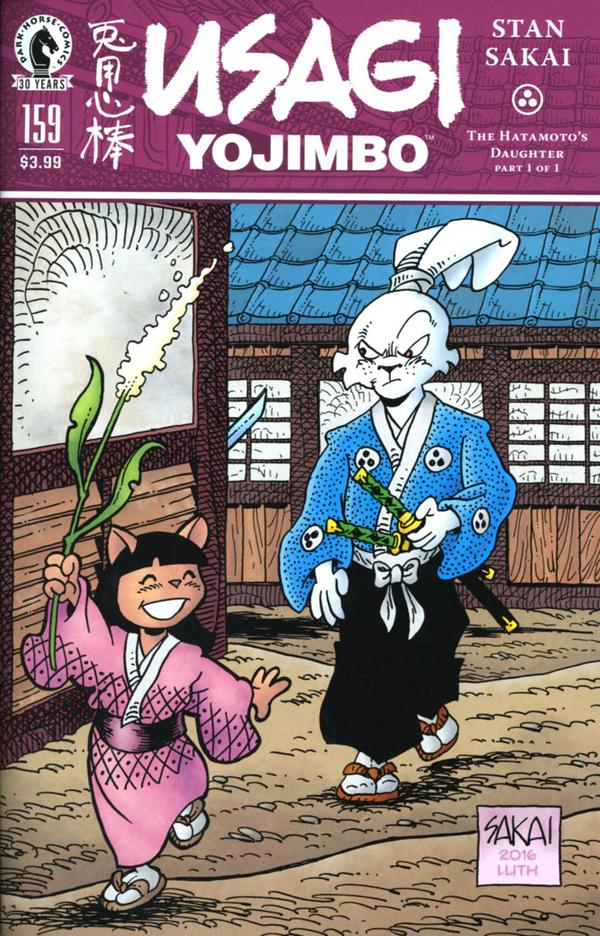 Usagi Yojimbo #159 cover