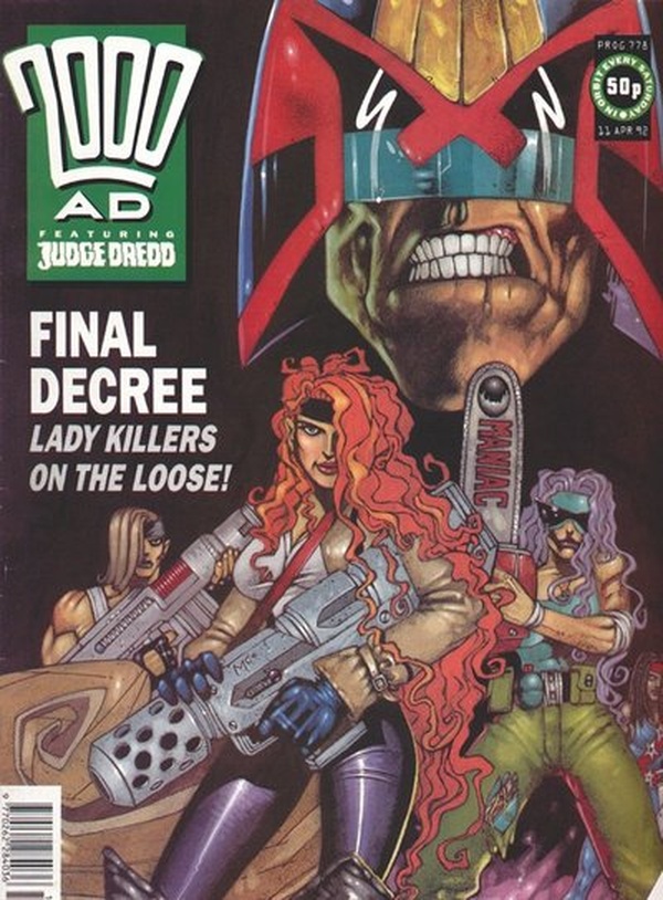 2000 AD #778 cover