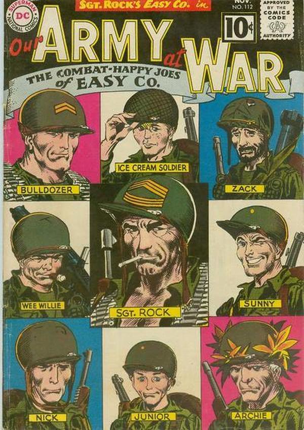 Our Army at War #112 cover