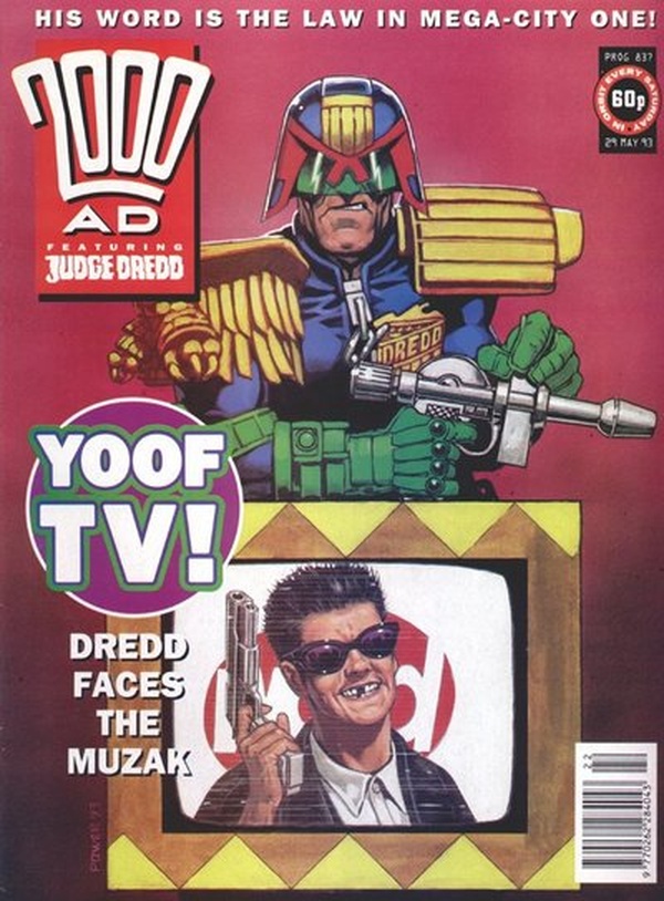 2000 AD #837 cover