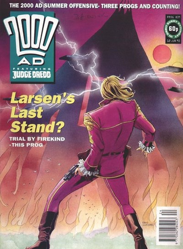 2000 AD #839 cover