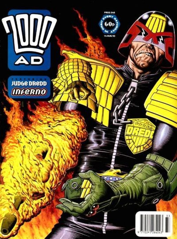 2000 AD #848 cover