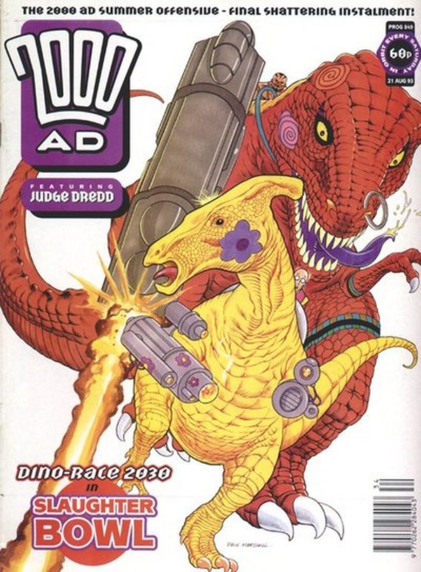 2000 AD #849 cover