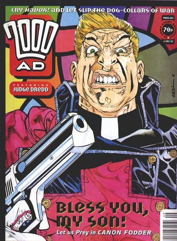 2000 AD #864 cover