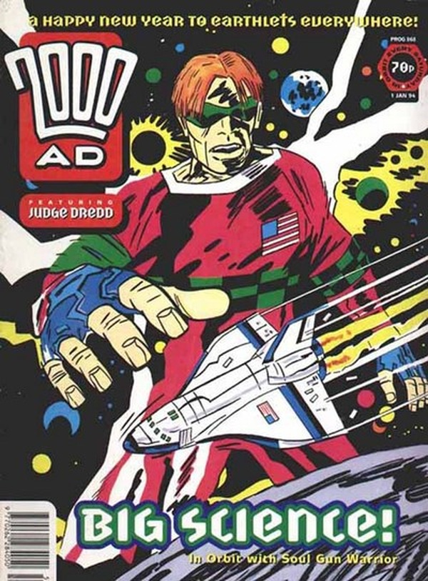 2000 AD #868 cover