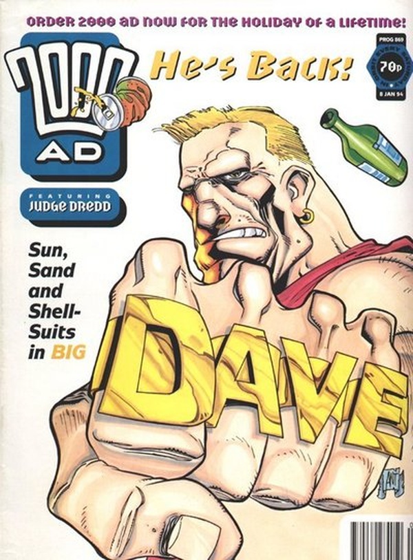 2000 AD #869 cover