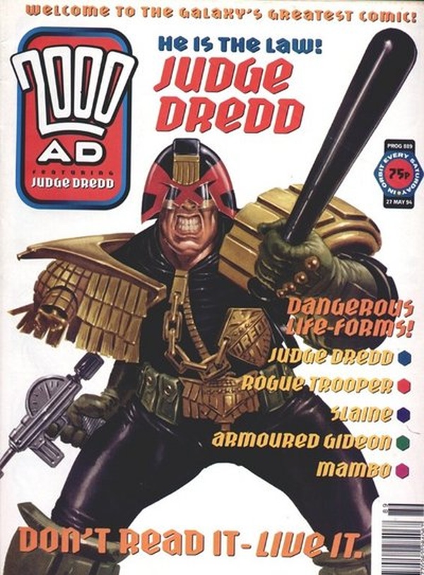 2000 AD #889 cover